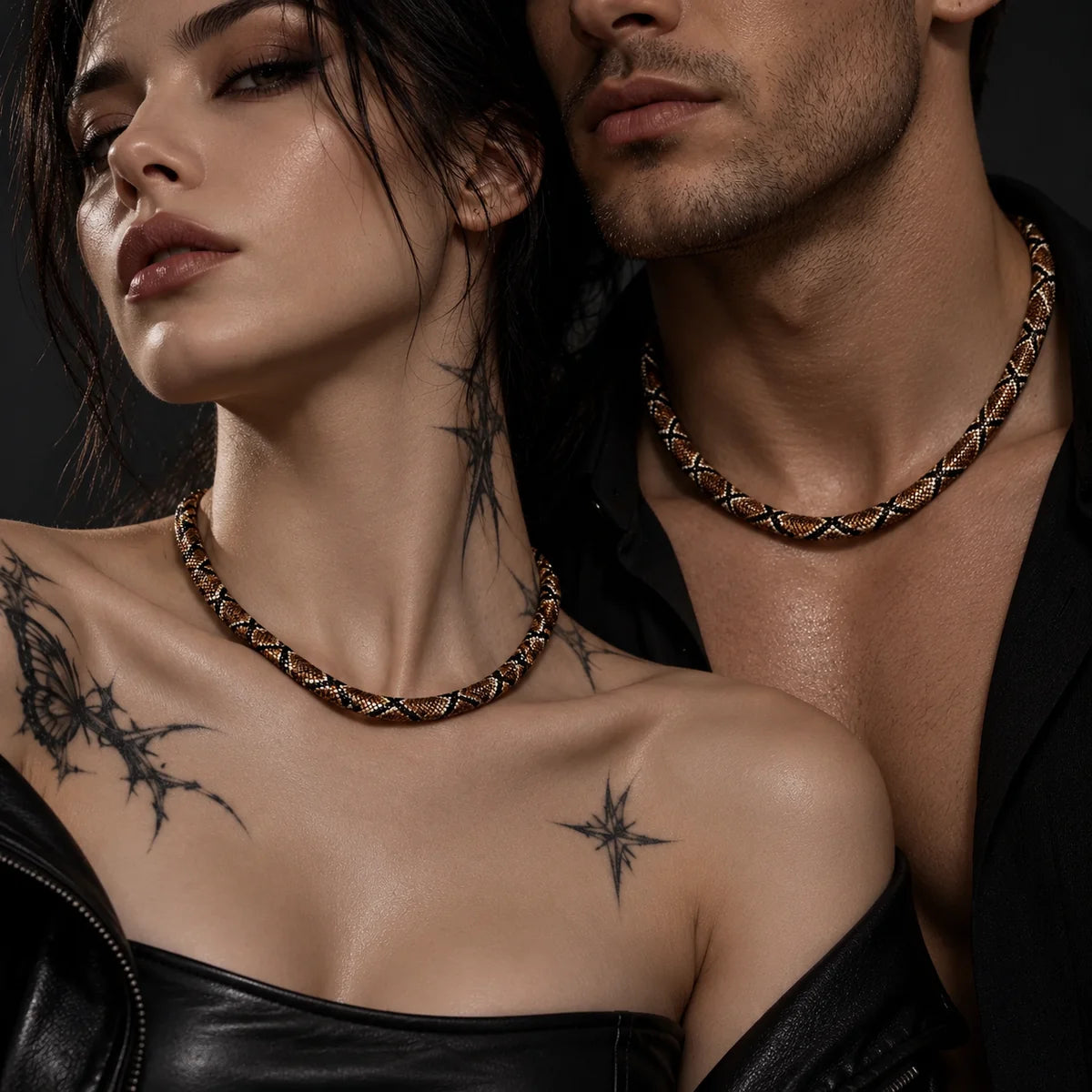 Evoir Couture™ Serpent Necklace