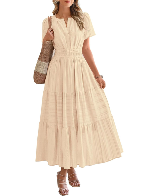 SiennaFlow™ Pocket Maxi Dress