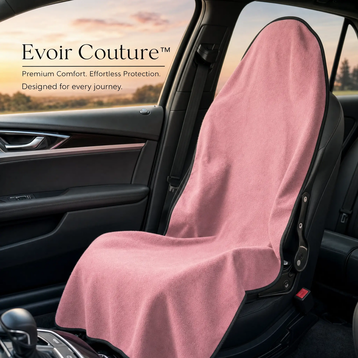 Evoir Couture™ Waterproof Car Towel Seat Cover