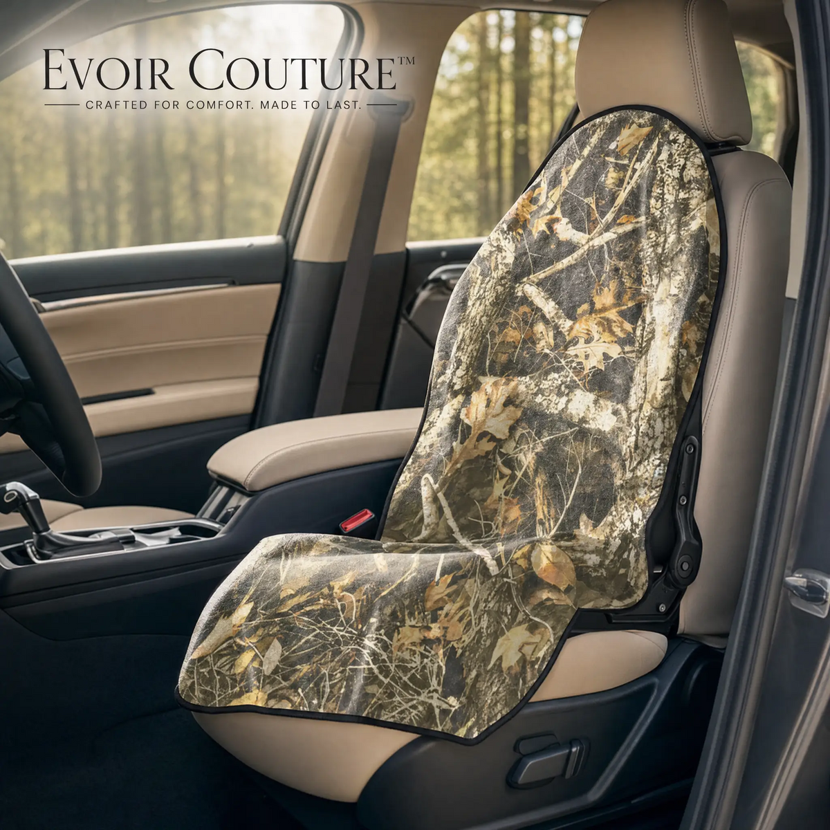 Evoir Couture™ Waterproof Car Towel Seat Cover