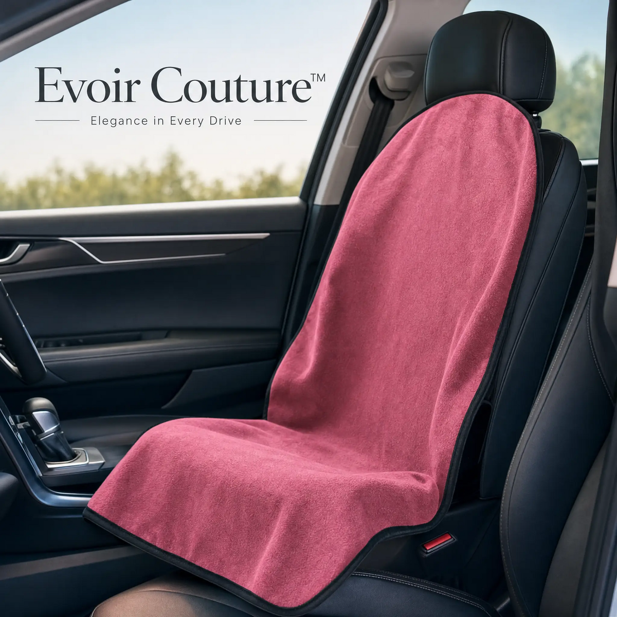Evoir Couture™ Waterproof Car Towel Seat Cover